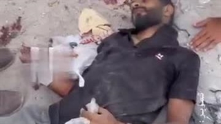 آخرین لحظات از زندگی پدری که داشت برای خانواده‌اش نان می‌برد