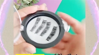 با کیفیت ترین مدل مژه مصنوعی بدون نیاز به چسب و کاشت