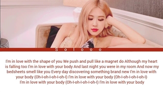 کاور رزی از آهنگ shape of you (هوش مصنوعی)