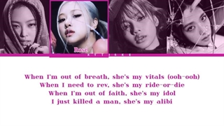 کاور بلک پینک از آهنگ alibi هوش مصنوعی