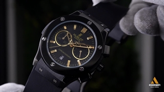ساعت ست هابلوت مشکی Hublot Big Bang K2888