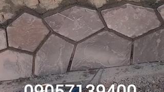 اجرای سنگ ورقه ای دیوار