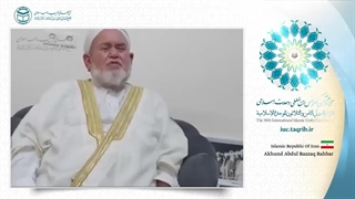 آخوند عبدالرزاق رهبر امام جمعه و مدیر مجتمع دینی عرفانی آق قلا