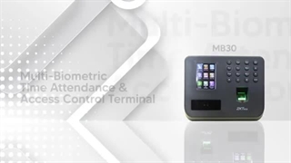 دستگاه حضور و غیاب و کنترل تردد ZK MB30