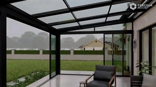 سقف شیشه ای متحرک، سقفی برای تمام فصول!