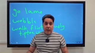 انواع راه رفتن در زبان انگلیسی