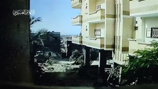 تله گذاری و انهدام تانک صهیونیست ها با موشک یاسین توسط گردانهای قسام - رفح - طوفان الاقصی