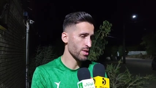 قویدل: درگیری با بازیکنان نفت بیشتر رفاقتی بود!