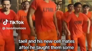 ته ایل درحال یاد دادن دنس های ان سی تی در زندان :خنده: