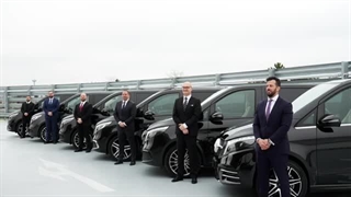 Mercedes-Benz V class XL - ALMASYF limousine service Prague