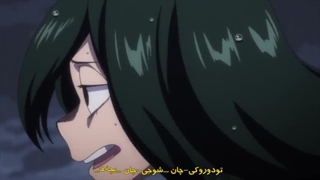 انیمه مدرسه قهرمانانه من فصل ۷ قسمت ۱۶ زیرنویس فارسی چسبیده (Boku no Hero Academia)