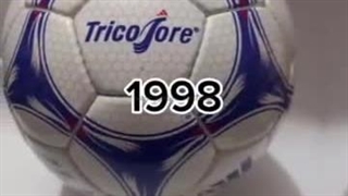 همه توپ های جام جهانی از ابتدا تا کنون