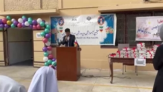 سخنرانی آقای شیخی سرپرست مدارس ایرانی