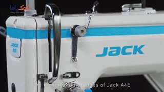 چرخ خیاطی راسته دوز کامپیوتری جک a7