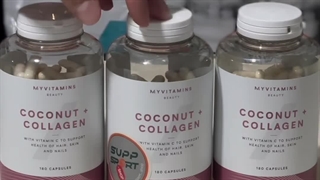 معرفی و خرید کپسول کوکونات کلاژن مای ویتامینزCoconut collagen 180 caps my protein