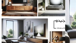 ۱۰ مدل میز تلویزیون مدرن و مینیمال برای سالن‌های کوچک