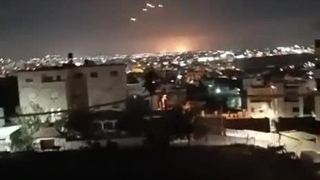 موجی دیگر از موشک های ایرانی در لحظه برخورد به خاک اسرائیل