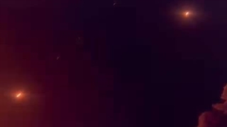 لحظه شلیک موشک های ایران به سمت اسراییل