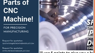 Parts of CNC Machine for Precision Manufacturing