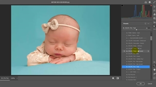 روتوش عکاسی نوزادی