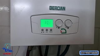 ارور e01 پکیج دروآن