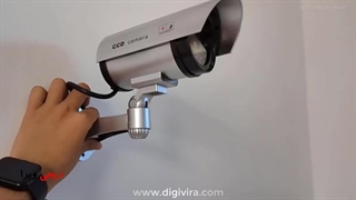ماکت دوربین مداربسته - نصب ماکت دوربین مداربسته - دیجی ویرا
