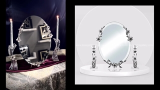 آینه شمعدان نقره لیونا ارسال به آمریکا