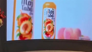 تلویزیون های منحنی و فارسی بر جدید در نمایشگاه ها