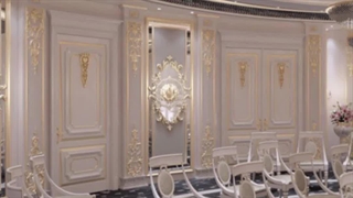 طراحی و اجرای داخلی تالار عروسی بیناتس