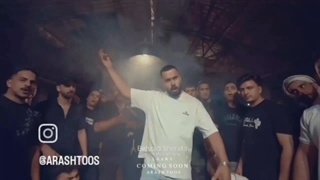 ایرج الهی بازیگر در موزیک ویدیو لاری از ارش طوس