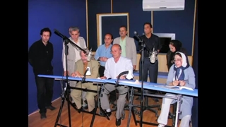 عکس های پشت صحنه دوبله کارتون شکرستان ( اصغر افضلی ، جواد پزشکیان ، محمد عبادی ، مهدی ارین نژاد