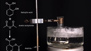 سنتز آسپرین شیمی آلی 