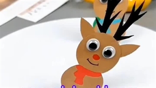 کاردستی گوزن متحرک