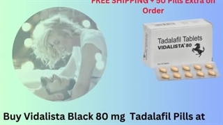 Buy Vidalista Black 80 | Tadalafil Pill Online | Powmedz