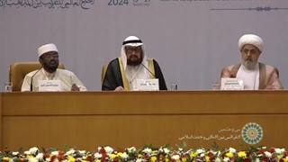 شیخ عبدالعزیز سرحان مشاور دبیرکل اتحادیه جهان اسلام از عربستان سعودی