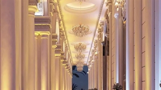 طراحی و اجرای داخلی، نما و محوطه باغ تالار ورسای