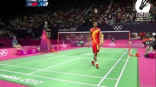 مسابقه فینال بدمینتون سینگل مردان المپیک 2012 لندن - Lee Chong Wei درمقابل Lin Dan