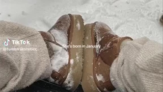 She's born in January