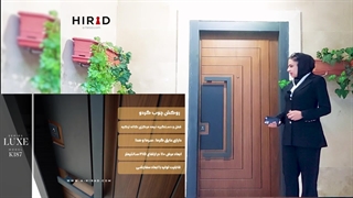 درب ضد سرقت لوکس مدل K187