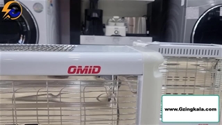 بخاری برقی فن دار امید مدل OMH 3000