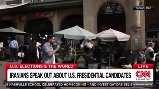 سوال خبرنگار CNN از مردم تهران:ترامپ پیروز انتخابات آمریکا شود یا هریس ؟(فیلم)