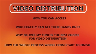 how to distribute your music video English