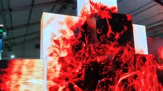 تلویزیون های شهری 4 وجهی بسیار باکیفیت در نمایشگاه ها