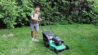 آموزش گام به گام نحوه کار با علف زن و حاشیه زن بنزینی