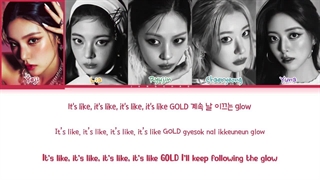 Gold - Itzy (Color Coded Lyrics)