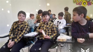 صبحانه سلامت کلاس چهارمی ها.