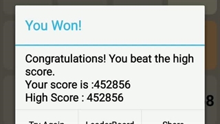 بالاترین امتیاز و پایان بازی 2048