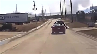 درگیری پلیس با فرد مجرم