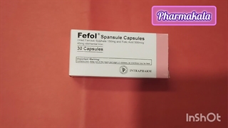 کپسول ففول اینترافارم(پیشگیری از کم خونی)