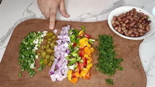 انواع سالاد رژیمی با حبوبات